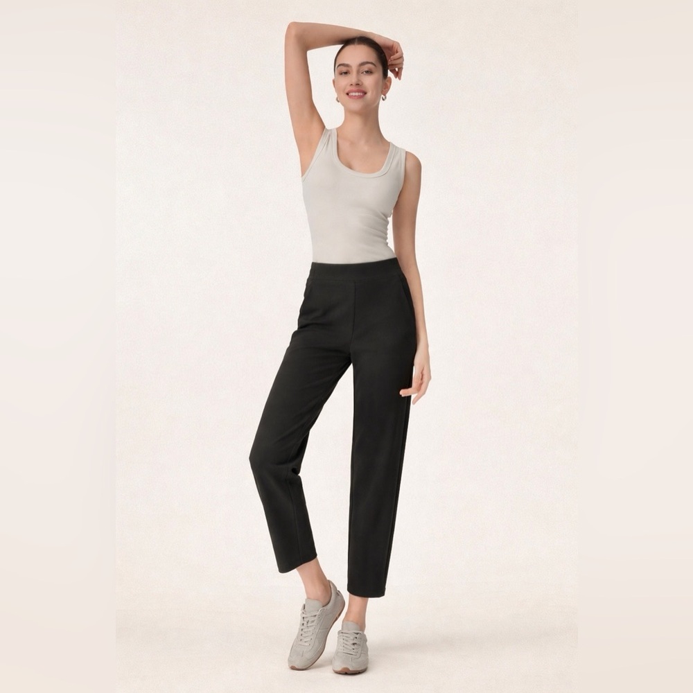 OGL Mid Rise Pull-on Tapered Pants with Pockets Size Small